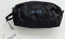 DAKINE Girl's Black Zebra Blue Logo Accessory Case Bag NWT