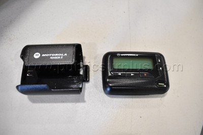 Motorola Advisor II 4-line Alphanumeric Pager VHF 143~152.995Mhz W/CLIP CASE