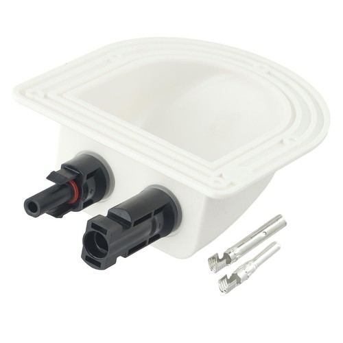 Wasserdichte ABS Solarpanel Kabel Anschluss Box für Gehäuse Solarzellen Wohnmobil - Bild 8 von 48