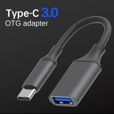 USB-C 3.1 Type C Male to USB 3.0 Type A Female OTG Adapter Converter Cable Cord