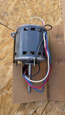 #ad GENERAL ELECTRIC 1 4 HP MOTOR 5ksp29mg7176s 1050 RPM Open Box $200.00