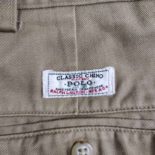 Vintage Polo Ralph Lauren Andrew Pants Cuffed Pleated Baggy Skater Mens 38x26 - Picture 8 of 9