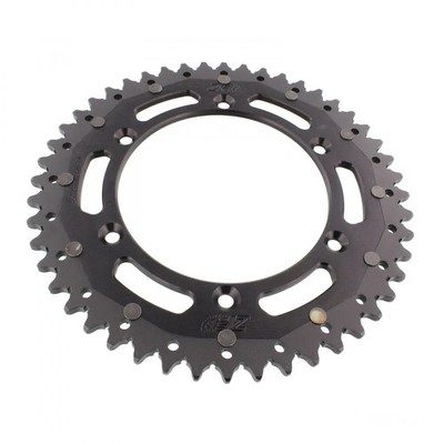 Kettenrad Alu schwarz 48-Zähne 520-Teilung für Beta RR 250 4T Bj. 2005-2007