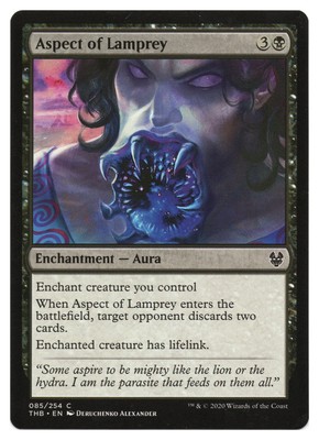 MTG Aspect of Lamprey | #85 Theros Beyond Death | English
