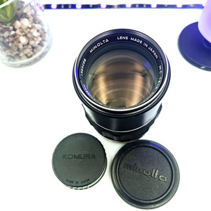 Minolta MC Tele Rokkor-PF 135mm f/2.8 Lens MD Mount x300xd x700. VGC. refbo