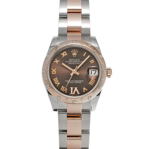 Rolex Datejust 31 178341 31mm Brown #WW1072
