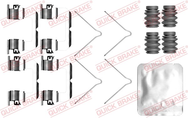 Quick Brake ZubehöRsatz Scheibenbremsbelag FüR Hyundai Ioniq AE 1.6 Gdi-image