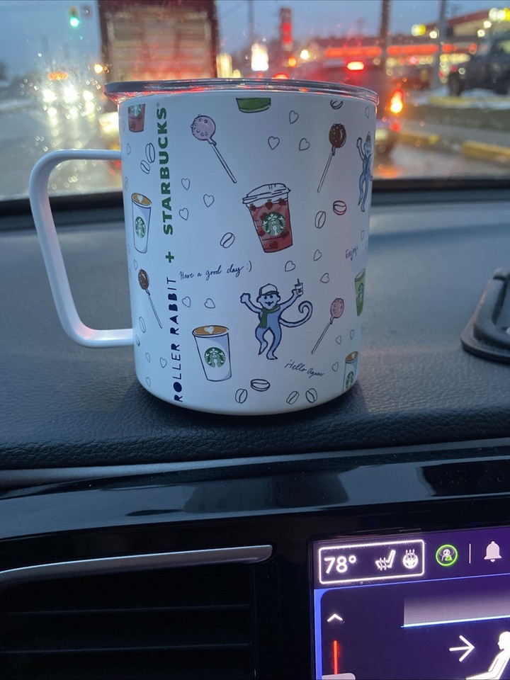Starbucks X Roller Rabbit NEW MIIR 2025 Holiday Cup 12oz Stainless ...