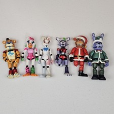 Funko FNAF Five Nights at Freddy s 6 Figures Security Breach Glamrock Elf Xmas