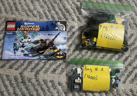 RETIRED (2014) LEGO DC Comics Arctic Batman Vs. Mr. Freeze: Aquaman on Ice 76000