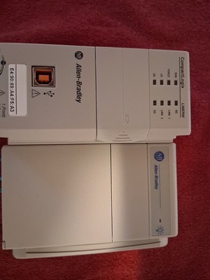 Allen-Bradley 1769-L36ERM CompactLogix PLC w/ Power Supply & End Cap Tested