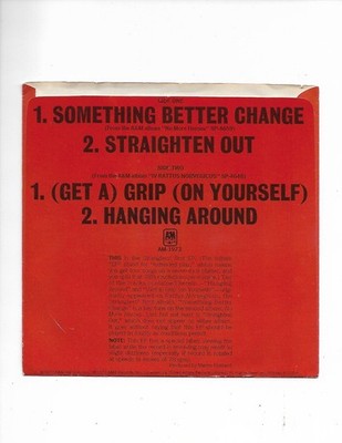 The Stranglers-Something Better Change *US 4 Track EP Pink Marble