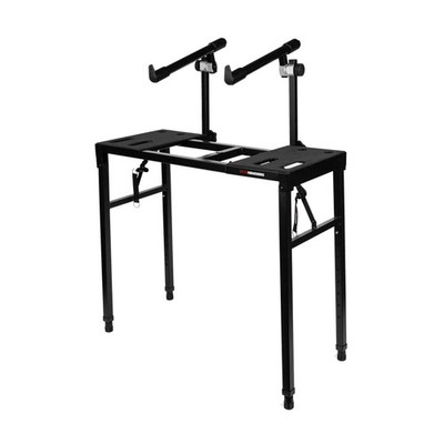 Gator Frameworks Heavy-duty Keyboard Table with 2nd Tier Add-on