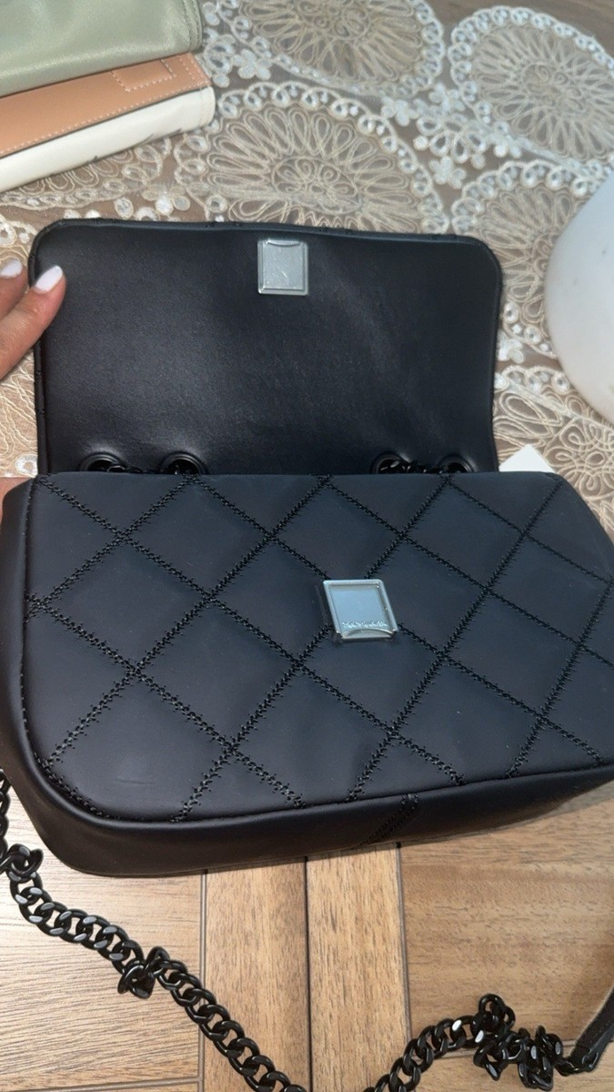 NWT TORY BURCH 149682 WILLA MATTE BLACK SMALL ADJUSTABLE SHOULDER