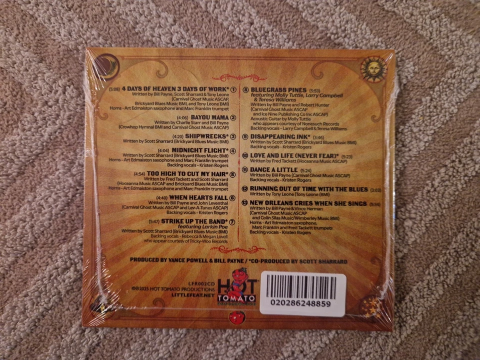 Little Feat 2025 " Strike Up The Band " - Bild 2 von 2