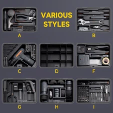 All-in-One Repair Tool Kit for Home Auto & Wood - DIYer & Handyman Essential E4