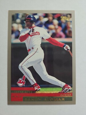 SANDY ALOMAR, JR. 2000 TOPPS BASEBALL CARD # 155 E3967