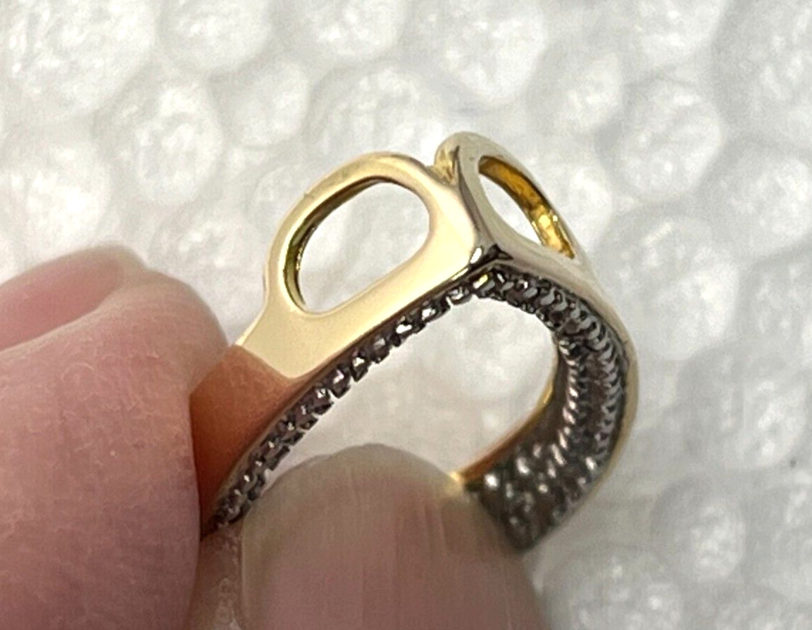 ROSS-SIMONS Solid Sterling Silver 925 PAVE Marcas… - image 3