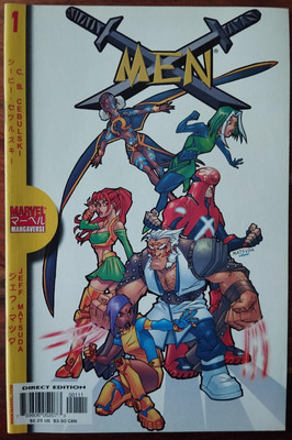Marvel Mangaverse: X-Men #1 (2002) /US-Comic/Bag. & Board. /1st Print