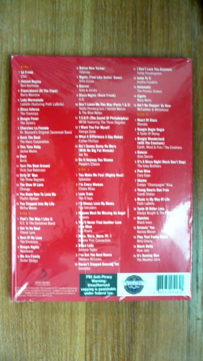 Disco Hits - 60 Songs 4CD Blondie, Isley Brothers, Traamps