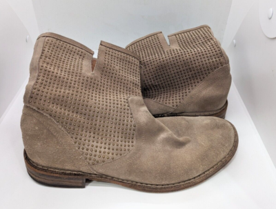 Florentini Baker Studded Distressed Black Suede Ankle Boots  display picture 1