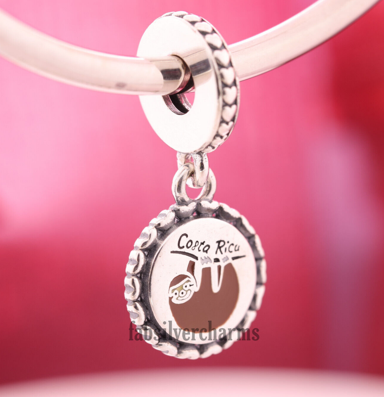New! Authentic Pandora Costa Rica Destination Charm eBay