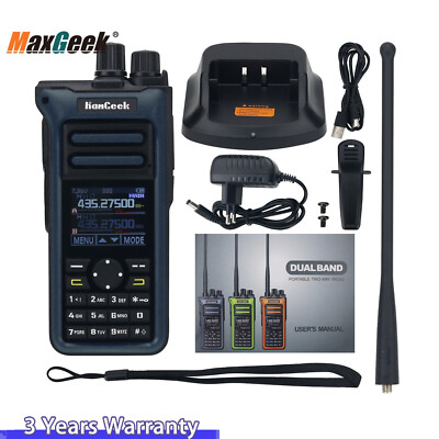 HAMGEEK GT-10 15W Walkie Talkie UHF VHF Marine Radio Receiver for Road Trips