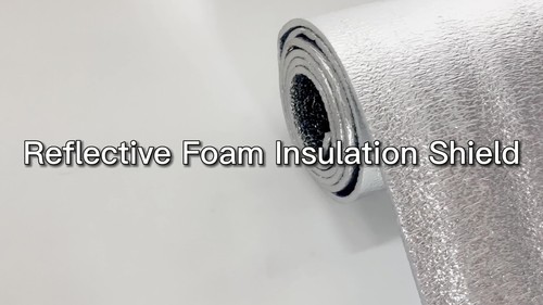 120"x40" Automotive Reflective Insulation Foam Heat Barrier Noise Proof Deadener - Video 1 of 1