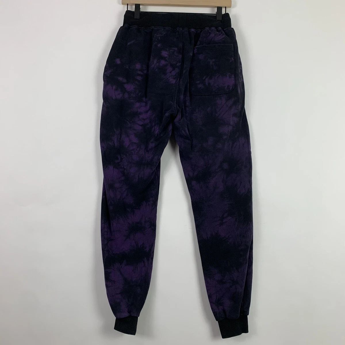 Tie dye joggers purple sale