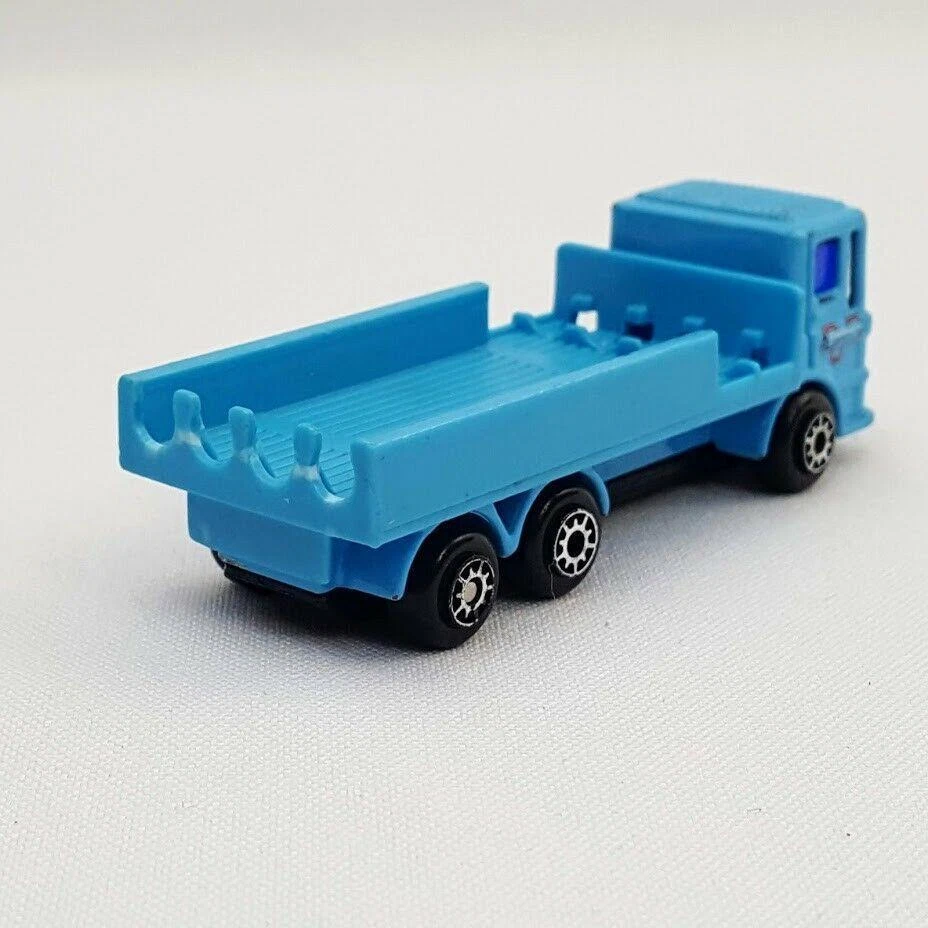 Vintage 1999 Hasbro Tonka Blue Pipe Truck 1:64 Maisto Stepman - Image 4 of 4