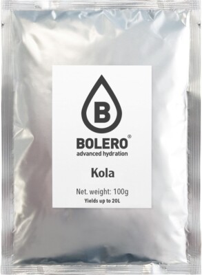 (74,90 /kg) Bolero Drinks 100g Beutel Kola Pulver Getränkepulver zuckerfrei