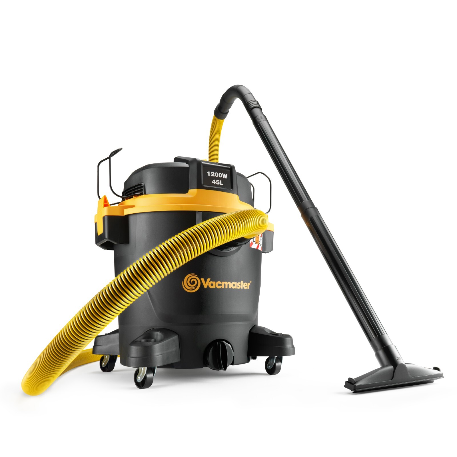 Vacmaster 45L Wet & Dry Vacuum Cleaner - 1200W L Class Dust Extractor, HEPA 13