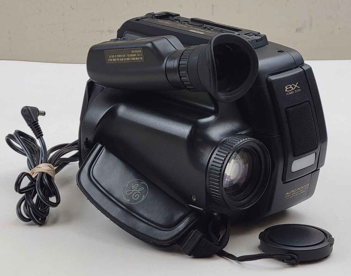 Vintage 1993 GE General Electric CG501 VHS-C Video Camera
