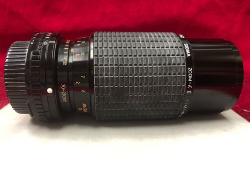 Sigma Zoom 70-210mm F4.5 Lens with Case for Nikon Ais. good for mirrorless - Picture 3 of 7