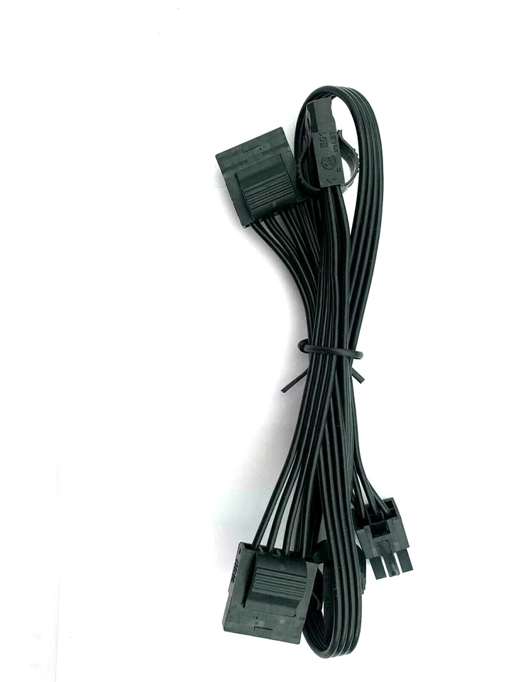 Corsair PSU Power Supply Cables - Type 3/4 RMx HX PCIe SATA Molex CPU Sleeved - Image 2 of 4