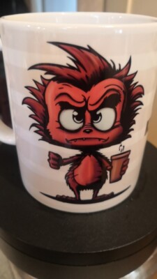 G-TB0057 bedruckte Tasse, Kaffeemuffel 1 ''Geh weg ...'', sublimation