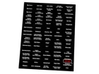 Custom Star Wars Vintage Kenner ROTJ Darth Vader Collectors Case stickers