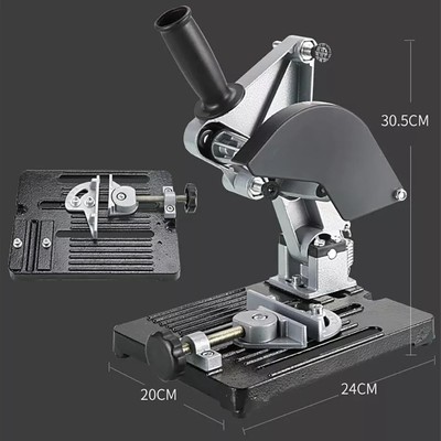 Supporto Per Smerigliatrice Angolare - Trasforma In Sega Da Taglio, Per Dischi 115-125 Mm, Base In Ghisa