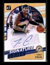 2021-22 Donruss #SS-TCG Torrey Craig Signature Series