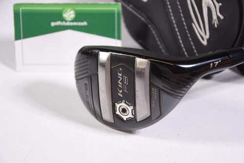 Cobra King F8 #2 Hybrid / 17 Degree / Stiff Flex Aldila Rogue Pro 75 Shaft - Picture 2 of 9