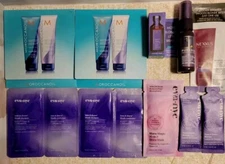  Lot Of 14 - MoroccanOil Blonde PURPLE Shampoo/Cond/Treatment, Eva Nyc,Nexxus 