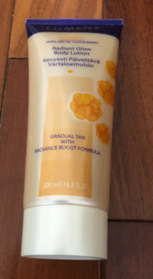 Lumene Radiant Glow Body Lotion with Artic Cloudberry 6.8oz