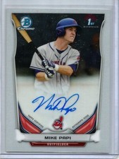 Mike Papi 2014 Bowman Chrome Autograph Rookie