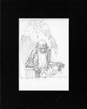 Mike Hoffman Original Pencil Art Comic Book Artist Personal Notebook 2013 A-m11
