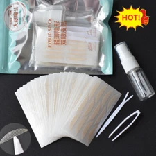 NEW Invisible Lace Mesh Double Eyelid Lift Strip Tape Adhesive Sticker N ☾