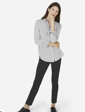 Everlane Womens Dress Pants Stretch Business Trousers Skinny Gray XS NEW