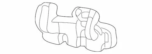 Manija exterior de puerta delantera para Ford Explorer (N/P 5L2Z-7822404-AAPTM)
