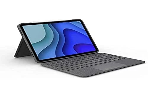 LOGITECH FOLIO TOUCH IPAD PRO 11 GEN 1 UND 2 TASTATUR HÜLLE TRACKPAD - GRAU-