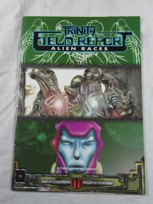 TRINITY FIELD REPORT: ALIEN RACES White Wolf Game Studios - Trinity Universe PB
