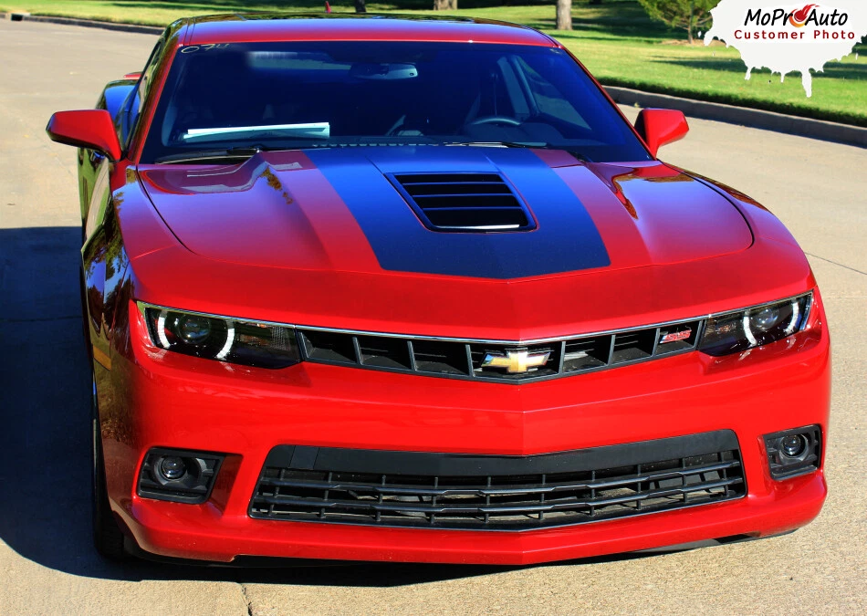 Single Stripe 2014-2015 Chevy Camaro Hood Racing Stripes Decal 3M Vinyl Graphic  - Изображение 3 из 4
